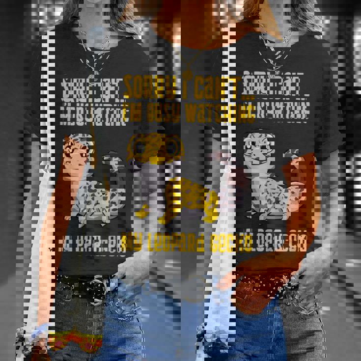 ヒョウモントカゲモドキについて考える かわいいトカゲ Tシャツ 彼女への贈り物