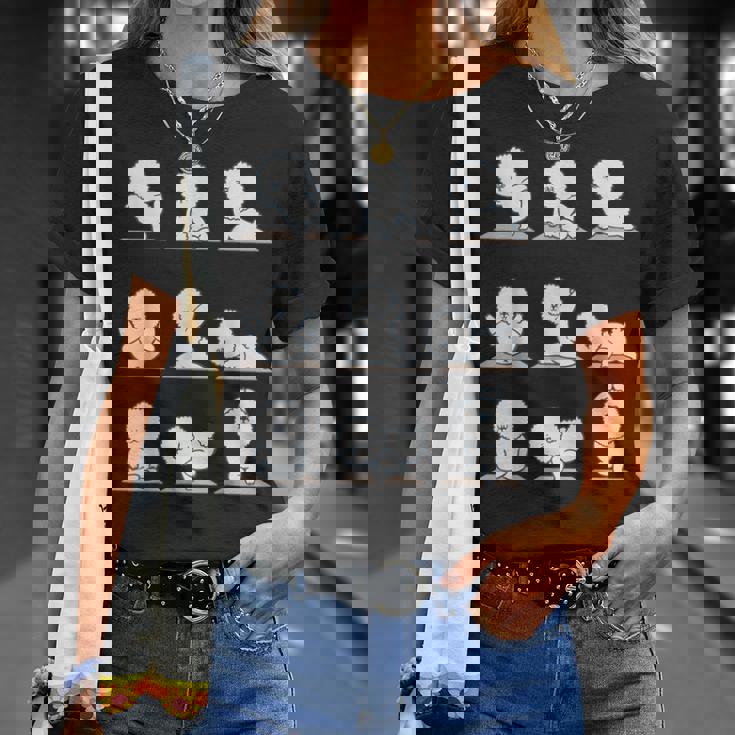 ビションフリーゼヨガ Tシャツ 彼女への贈り物