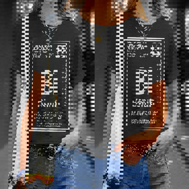 ビスマスエレメント白 Tシャツ 彼女への贈り物