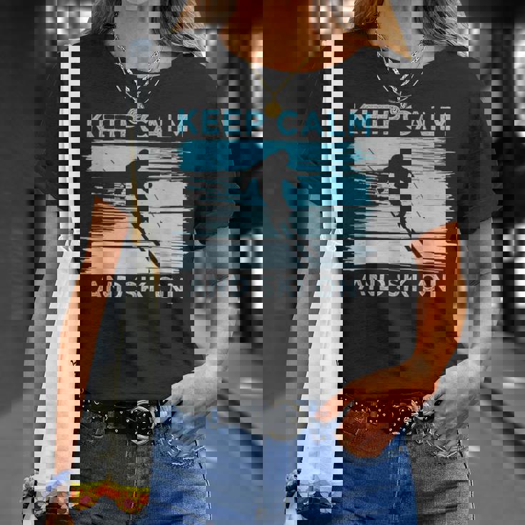 ビンテージ スキー シャツ Tシャツ 彼女への贈り物