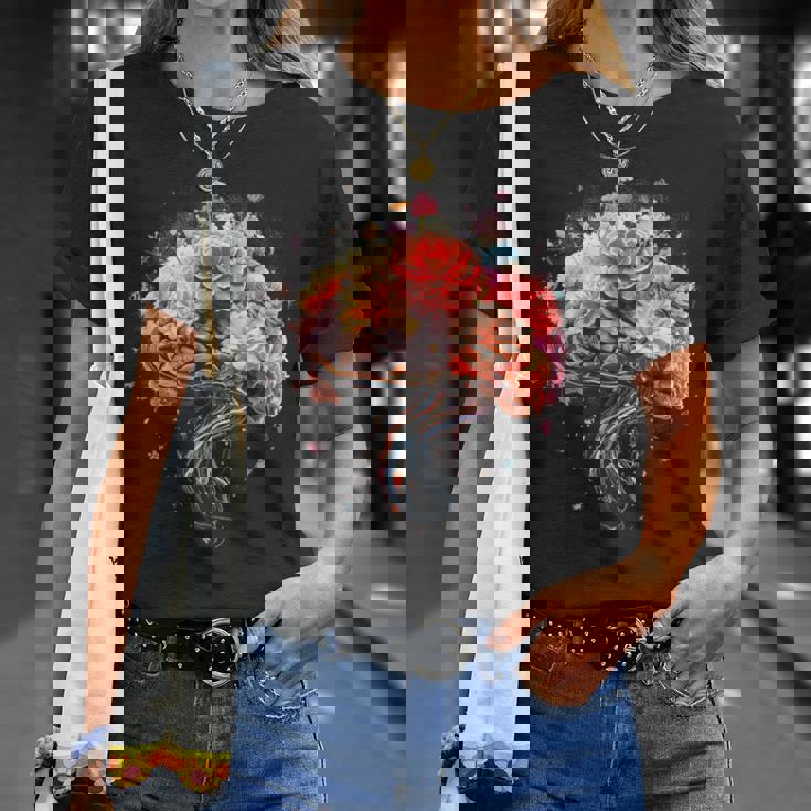 ビンテージ 人体解剖学 脳 カラフル 脳 科学と芸術 Tシャツ 彼女への贈り物