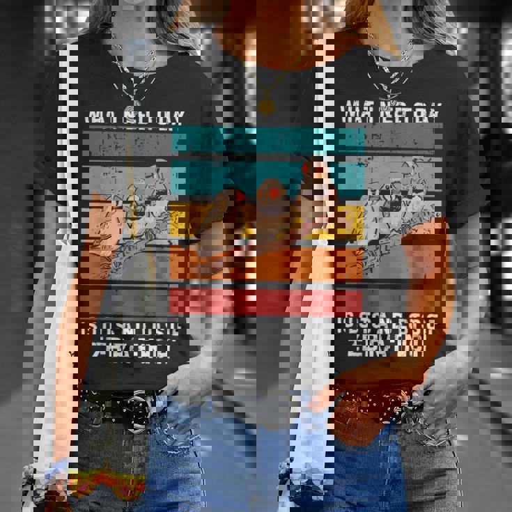 ビンテージ今日必要なのはキンカチョウがたくさん Tシャツ 彼女への贈り物