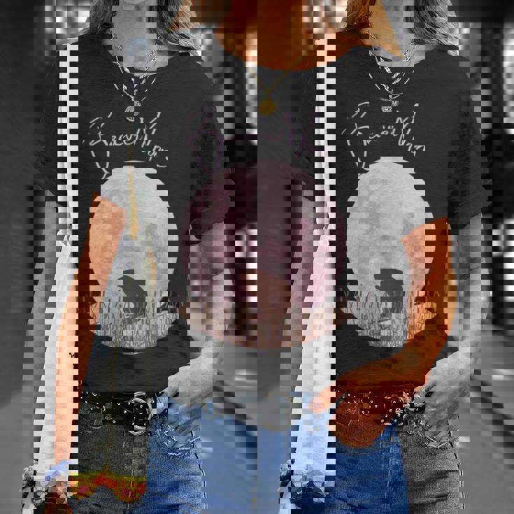 ビーバー 満月 11月 トップス、、ギア&アクセサリー Tシャツ 彼女への贈り物