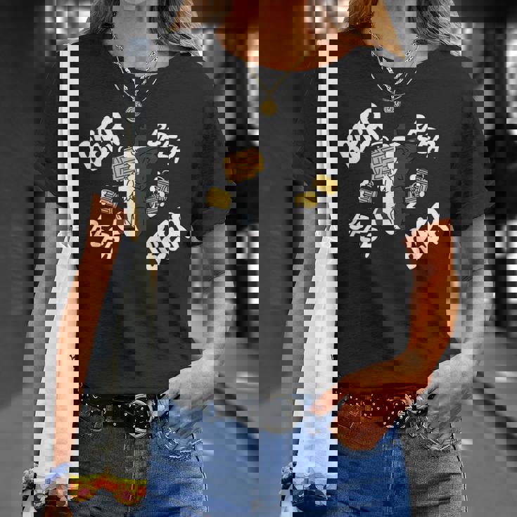 ビールボーダーコリー 犬 Tシャツ 彼女への贈り物