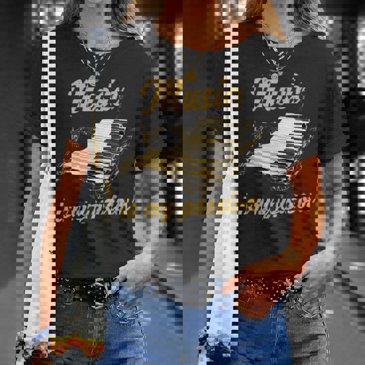 ピアノ鍵盤 Tシャツ 彼女への贈り物