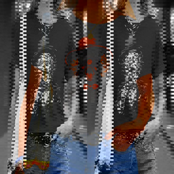 ピエロ ハロウィンコスチューム 不気味なカーニバル ピエロコスチューム Tシャツ 彼女への贈り物