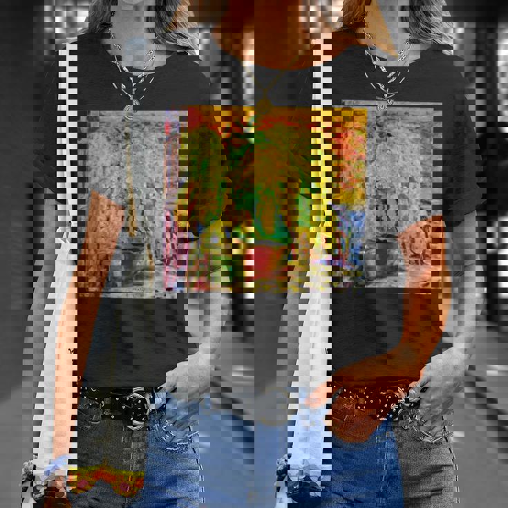 ピエール・ボナール作 ミモザの束 1945 Tシャツ 彼女への贈り物