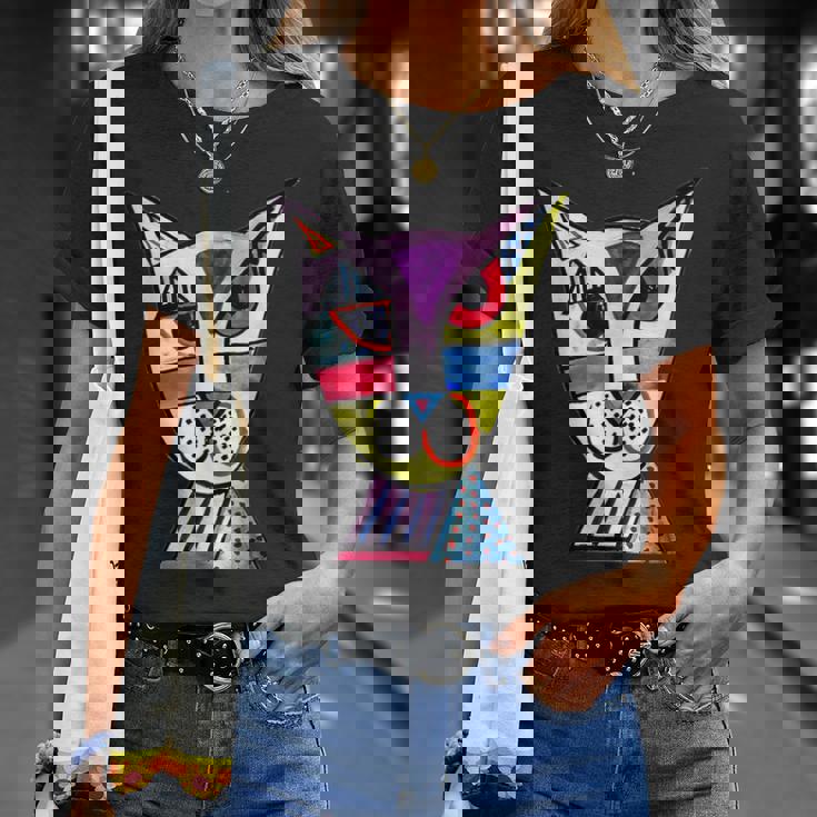 ピカソ 猫 Tシャツ 彼女への贈り物