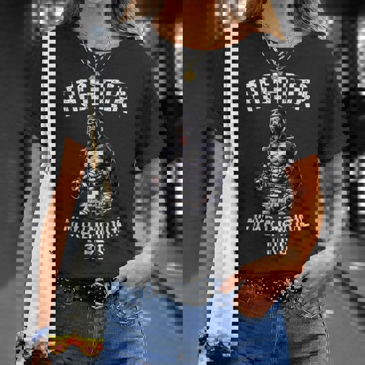 ファイターゴリラ 総合格闘技総合格闘技総合格闘技 Tシャツ 彼女への贈り物