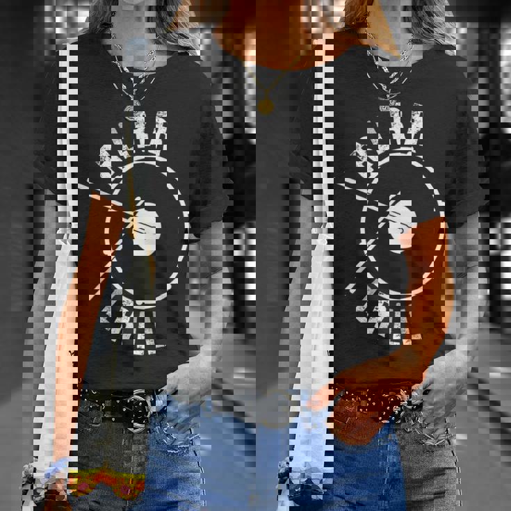 ファニー パラディドル ドラム ドラマー パーカッションギフト メンズ レディース Tシャツ 彼女への贈り物