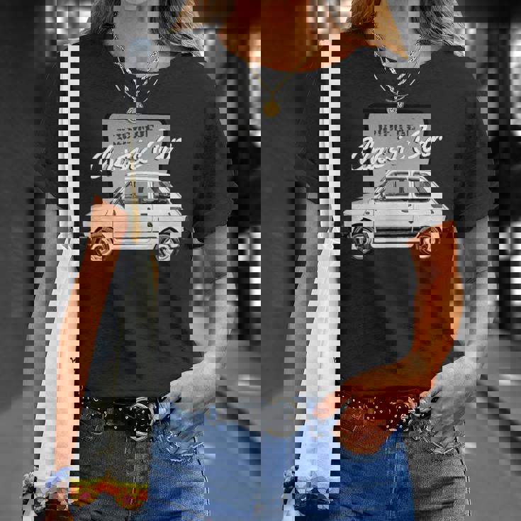 フィアット126 Tシャツ 彼女への贈り物