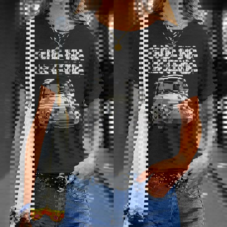 フィアット500 Tシャツ 彼女への贈り物