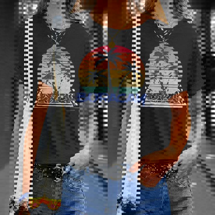 フィリピン ボラカイ島 旅行 カクテル 休暇 ビーチ 波 夏 ヤシの木 マニラ首都圏 パラワン州 セブ島 ボホール州 Tシャツ 彼女への贈り物