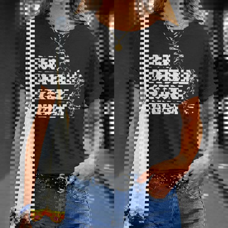 フィールドホッケー選手のテクニック Tシャツ 彼女への贈り物