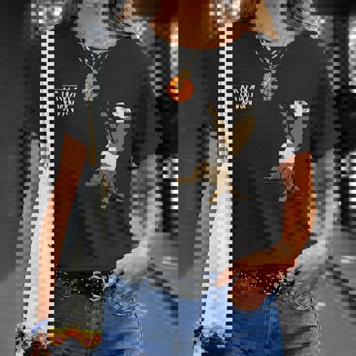 フェレット バスケットボール ボール スポーツ Tシャツ 彼女への贈り物