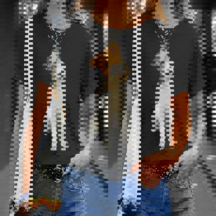 フォックステリアワイヤー Tシャツ 彼女への贈り物