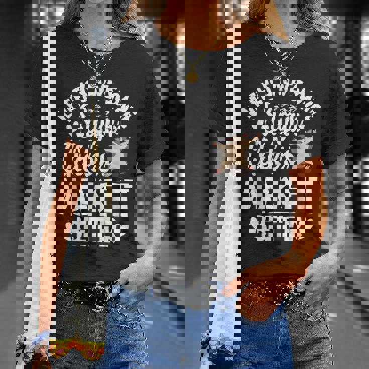 フクロモモンガのママ フクロモモンガのネックレス フクロモモンガの恋人 Tシャツ 彼女への贈り物