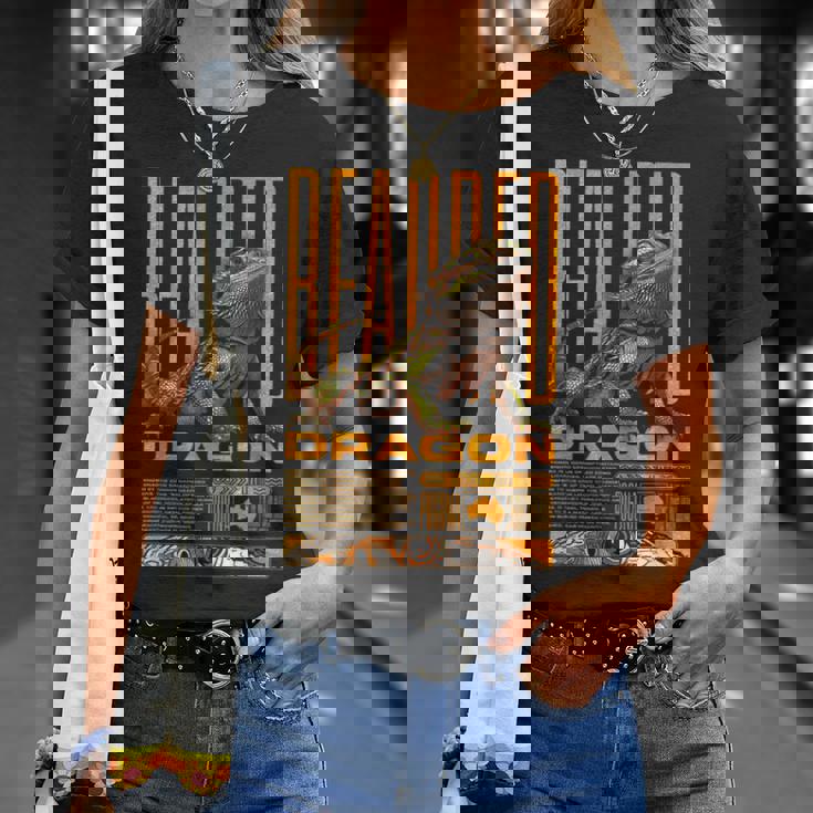 フトアゴヒゲトカゲ 爬虫類キーパー ビアディ トカゲ ストリートウェア Tシャツ 彼女への贈り物