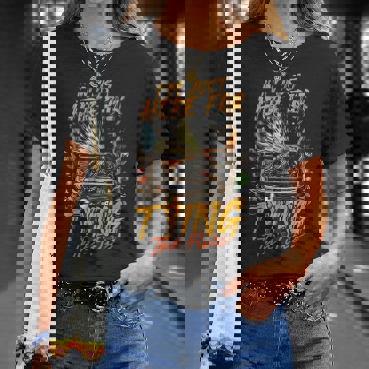 フライフィッシング フライアングラー Tシャツ 彼女への贈り物