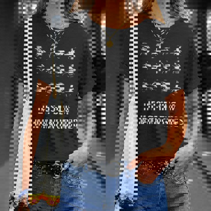 フライフィッシングtシャツ Tシャツ 彼女への贈り物