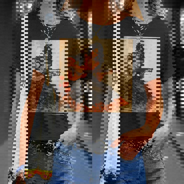 フラメンコダンサー セビリア Espana フラメンコ愛好家 スペインアート Tシャツ 彼女への贈り物