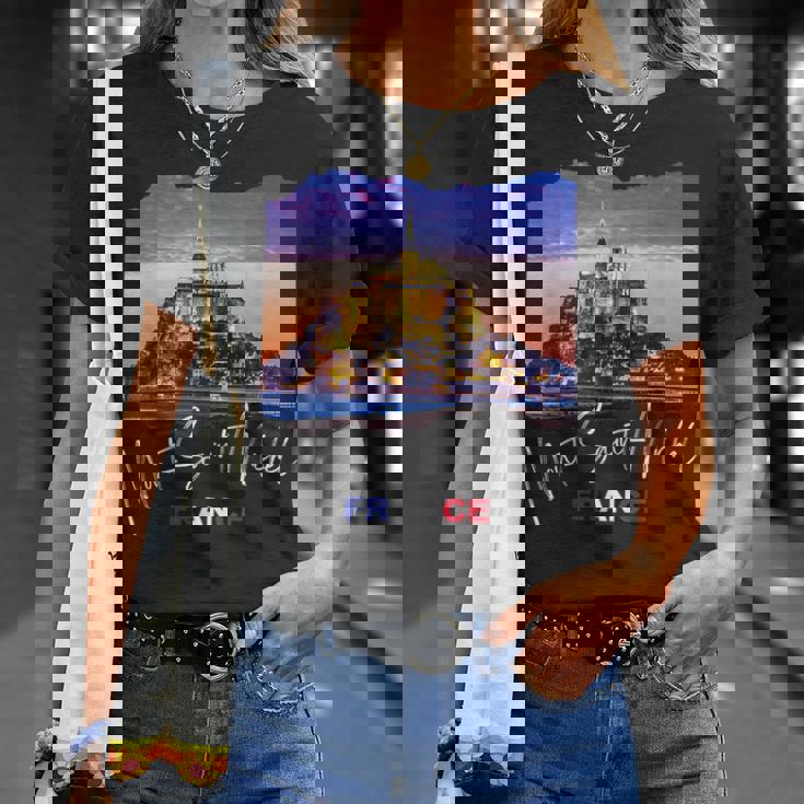 フランス モンサンミッシェル Tシャツ 彼女への贈り物