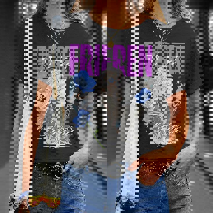 フリーレンと一緒にネモフィラの花園で冷やす時間 Tシャツ 彼女への贈り物