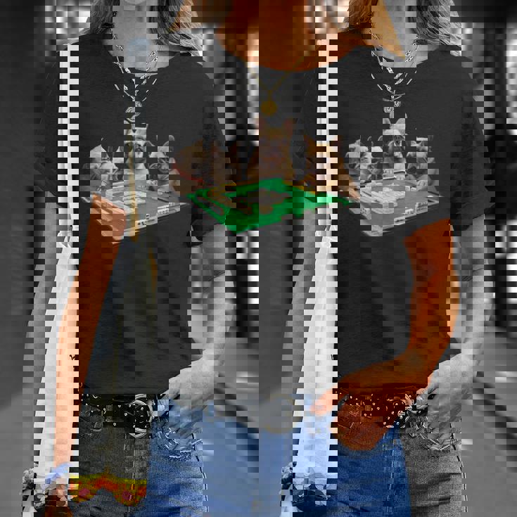 フレンチブルドッグ 犬 麻雀 面白いtシャツ メンズ おもしろ 面白い 服 おもしろグッズ ネタ 雀士 Tシャツ 彼女への贈り物