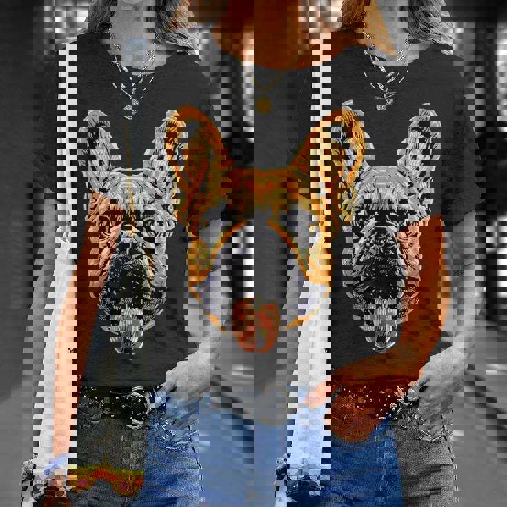 フレンチ・ブルドッグ・モチーフ グレート・デーン 犬 ブルドッグ グレート・デーン Tシャツ 彼女への贈り物