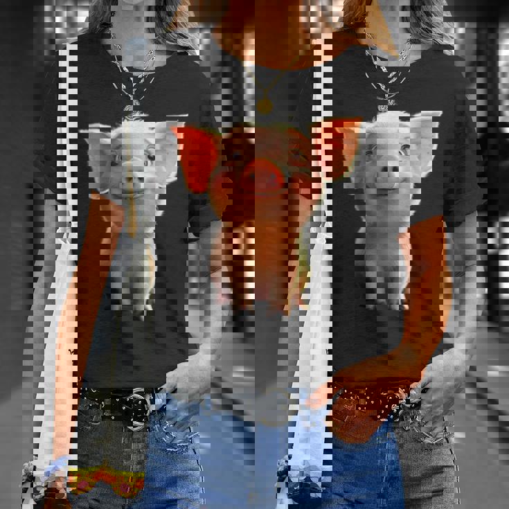 ブタ 国産ブタ ラブ・リトル・ピギー Tシャツ 彼女への贈り物