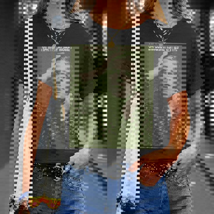 ブライアン・ウォードによるデヴィッド・ボウイの神の対称写真。 Tシャツ 彼女への贈り物