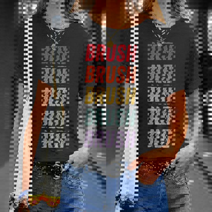 ブラシ Tシャツ 彼女への贈り物