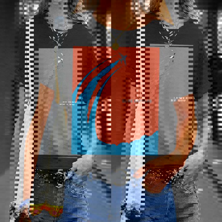 ブルーインパルスmoke Tシャツ 彼女への贈り物