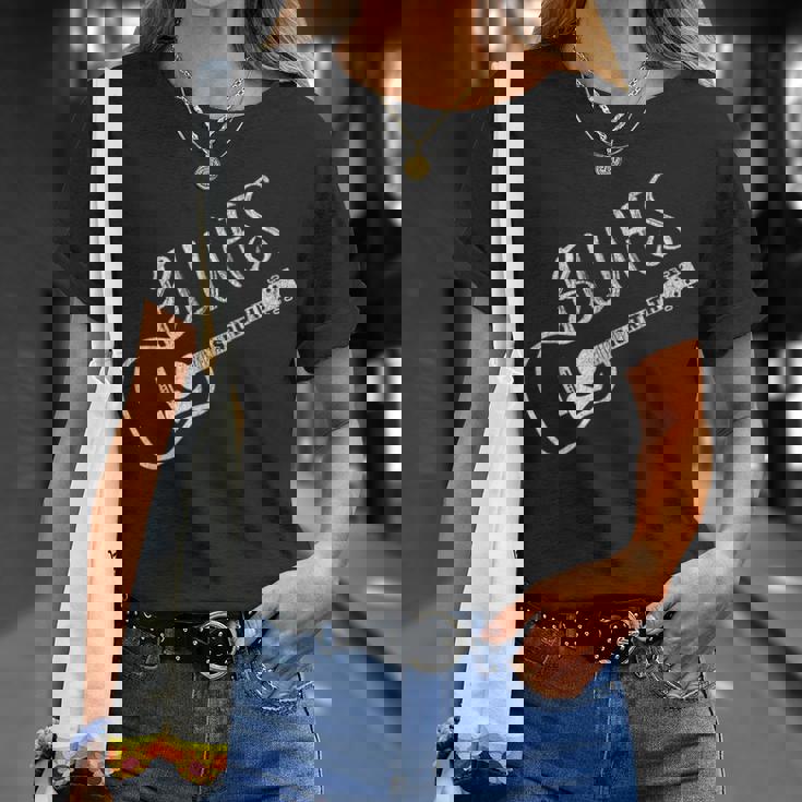 ブルースミュージックギターブルースイズトゥルースヴィンテージ Tシャツ 彼女への贈り物