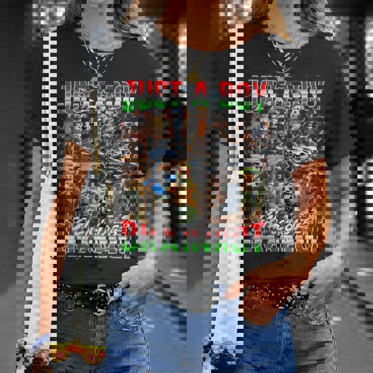 ブレインロットが大好きな少年 オールイタリアンブレインロットミーム Tシャツ 彼女への贈り物