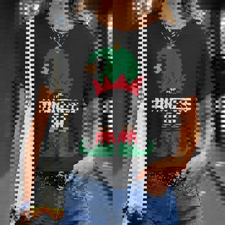 プリンセスエルフクリスマスシャツ ファミリーグループパーツ Tシャツ 彼女への贈り物