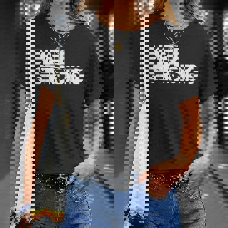 プレイ・フォー・マウイハワイ・ストロング Tシャツ 彼女への贈り物