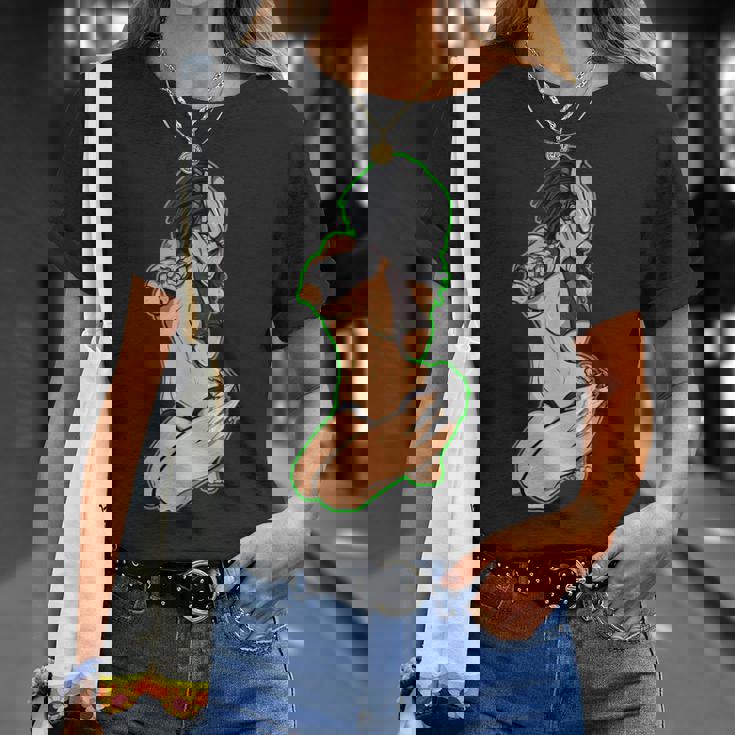 プレデター エイリアン ハンター ピンナップガール Tシャツ 彼女への贈り物