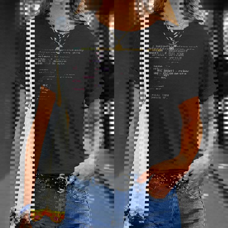 プログラミングシンタックス パイソンコード コンピューター ギーク コーディングギフト Tシャツ 彼女への贈り物
