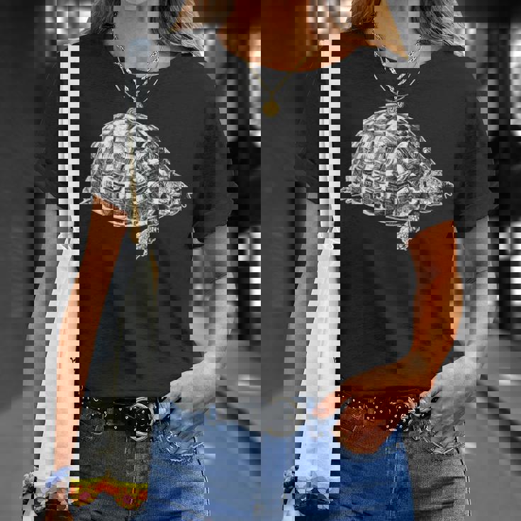 ヘルマンリクガメ Tシャツ 彼女への贈り物