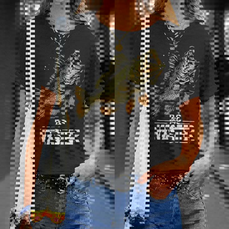 ベイトキャスター フィッシャーマン バスマスター ブラックバス釣り Tシャツ 彼女への贈り物