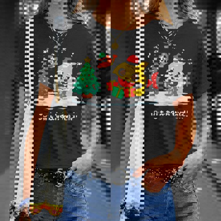 ベイビーシャーク・ウィリアム・クリスマス・ホリデー・サンタ・プレゼント・キッズ・メンズ・ウーマンズ Tシャツ 彼女への贈り物