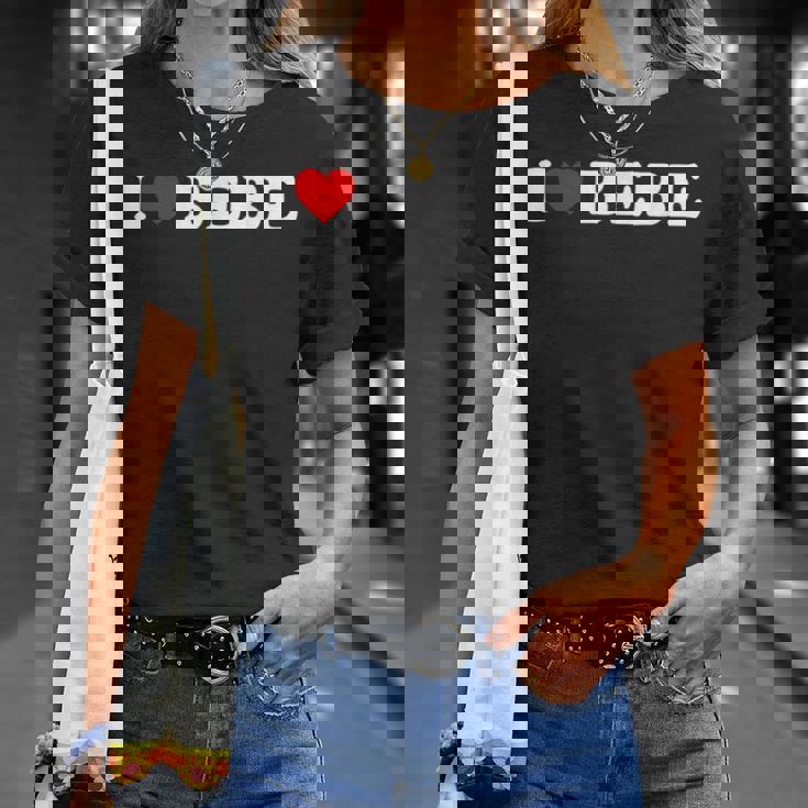 ベベ大好き Tシャツ 彼女への贈り物