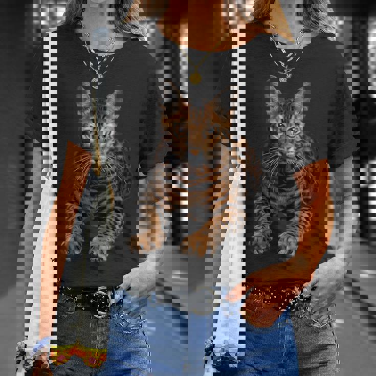 ベンガル猫 Tシャツ 彼女への贈り物