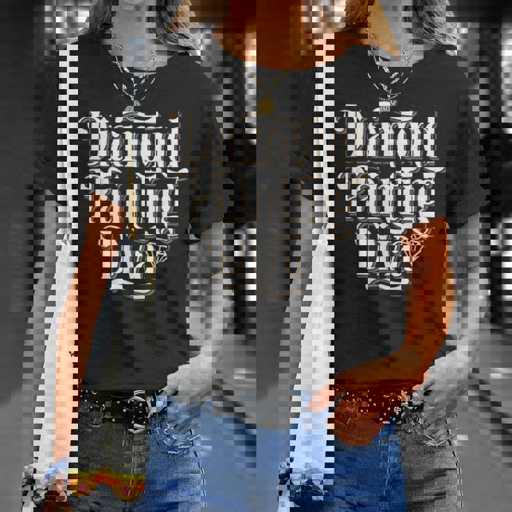 ペインティング ダイヤモンド 絵画 アート Tシャツ 彼女への贈り物