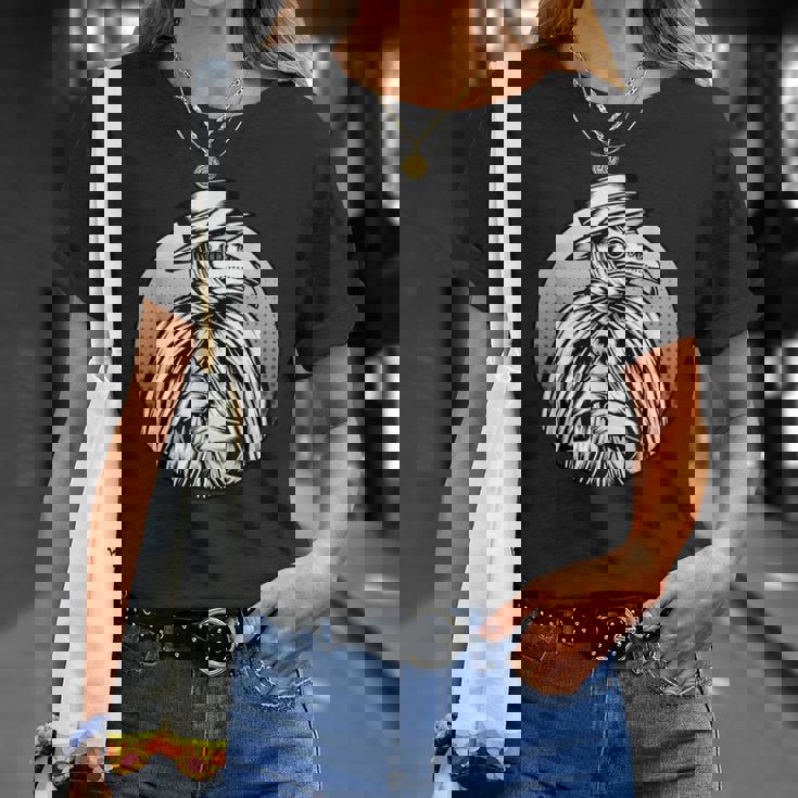 ペストドクタードクターバードマスク中世タロットギフト Tシャツ 彼女への贈り物