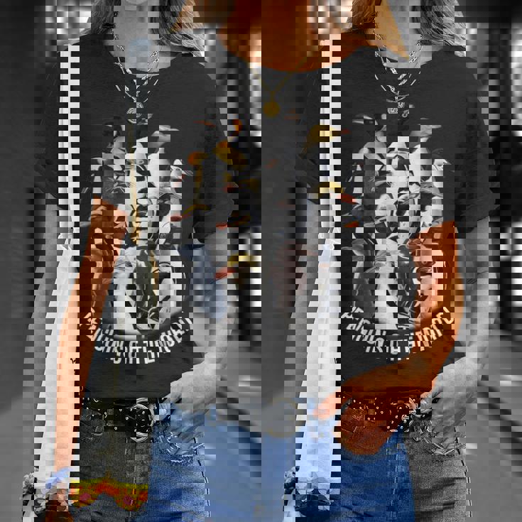 ペンギンアート 世界のペンギン ギフト Tシャツ 彼女への贈り物