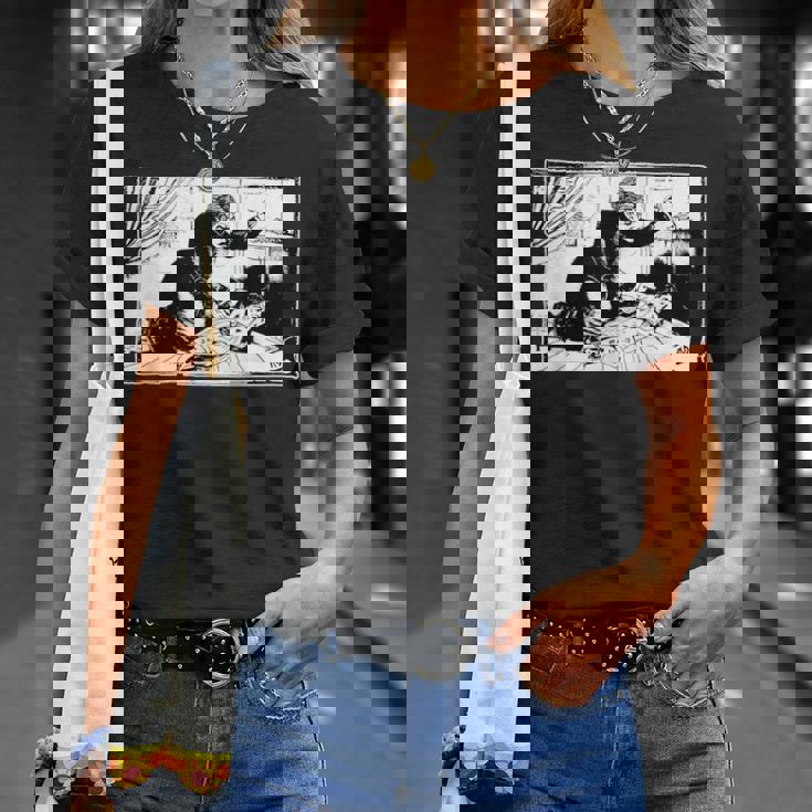 ホセ・グアダルーペ・ポサダ作 ラ・ベハラノの犯罪 1913 Tシャツ 彼女への贈り物