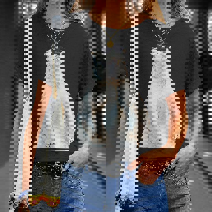 ホッキョクグマ サングラス 動物愛好家 動物飼育係 動物学者 Tシャツ 彼女への贈り物