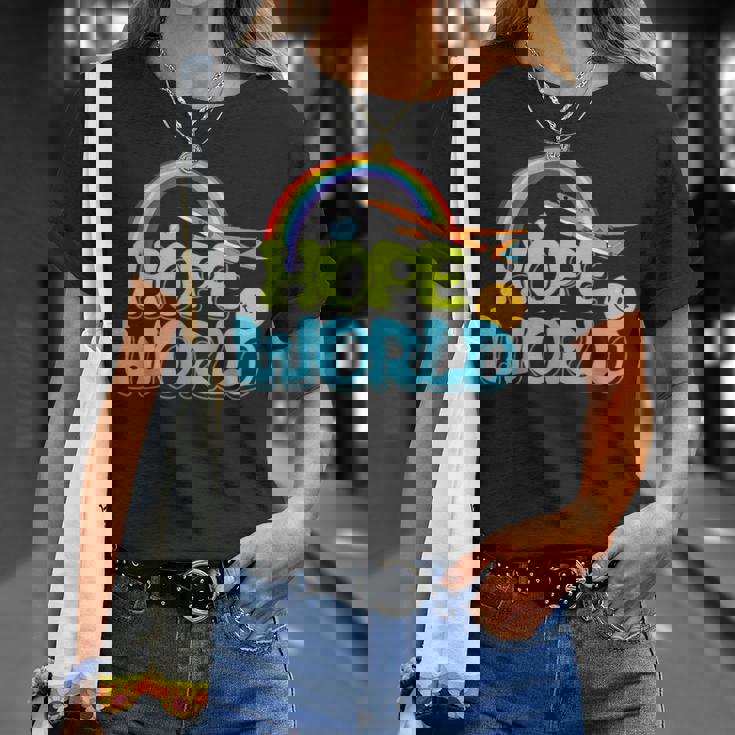 ホープレインボーワールド Tシャツ 彼女への贈り物